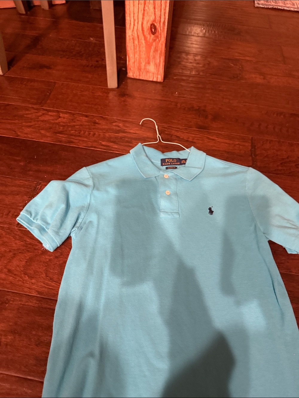 Ralph Lauren Turquoise Classic Fit Polo